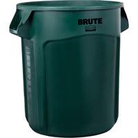 Vented Brute&reg; Waste Container, Plastic, 20 US gal. Southpoint Industrial Supply