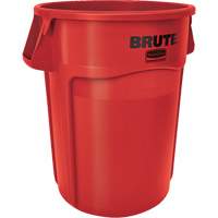 Contenants ronds Brute, Poly&eacute;thyl&egrave;ne, 32 gal. US Southpoint Industrial Supply