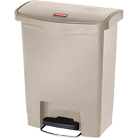 Slim Jim&reg; Waste Container, Resin, 8 US gal. Capacity Southpoint Industrial Supply