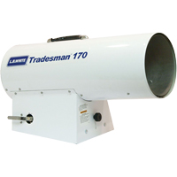 Tradesman<sup>®</sup> Forced Air Heater, Fan, Propane, 170,000 BTU/H JG953 | Southpoint Industrial Supply