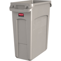Slim Jim&reg; Vented Containers, Deskside, Polyethylene, 16 US gal. Southpoint Industrial Supply