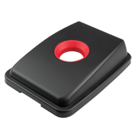 Classification des d&eacute;chets - couvercle, Couvercle ouvert, Plastique, Convient aux contenants  Southpoint Industrial Supply