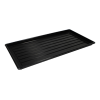Wet Shoe/Boot Tray, Plastic, Black, 27" L x 14" W JI503 | Southpoint Industrial Supply