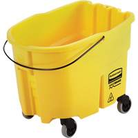 Seau pour vadrouille Wavebrake, Capacit&eacute; de 8.75 gal. US (35 pintes), Jaune Southpoint Industrial Supply