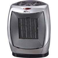 Compact Oscillating Heater , Ceramic, Electric, 5120 BTU/H JK691 | Southpoint Industrial Supply