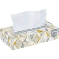 Kleenex&reg; Facial Tissue - Convenience Case, 2 Ply, 7.8" L x 8.3" W, 125 Sheets/Box Southpoint Industrial Supply