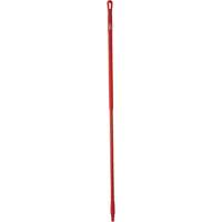 Handle, Broom/Scraper/Squeegee, Red, Ergonomic, 59" L Southpoint Industrial Supply