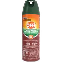 Insectifuge chasse-tiques Off! R&eacute;gions sauvages, DEET &agrave; 25 %, A&eacute;rosol, 170 g Southpoint Industrial Supply