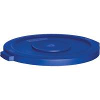 Couvercle pour contenant &agrave; d&eacute;chets, Couvercle plat, Plastique, Convient aux contenants 22" dia. Southpoint Industrial Supply