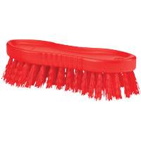 ColorCore Hand Brush, Stiff Bristles, 6" Long, Red Southpoint Industrial Supply