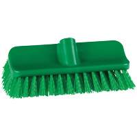ColorCore High-Low Brush, Stiff Bristles, 10" Long, Green Southpoint Industrial Supply