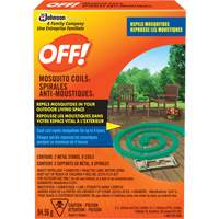 OFF! Mosquito Repellent Coils, DEET Free, Coil, 84.56 g Southpoint Industrial Supply