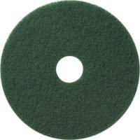 Floor Pads, 12", Scrubbing/Stripping, Green Southpoint Industrial Supply