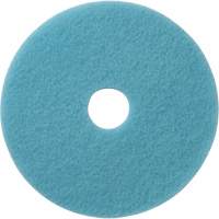 Luster Lite Floor Pads, 19", Burnishing, Light Blue Southpoint Industrial Supply