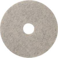 Combo Floor Pads, 19", Buffing/Burnishing, Beige Southpoint Industrial Supply