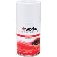 AirWorks&reg; Metered Air Fresheners, Fruit Basket, Aerosol Can Southpoint Industrial Supply