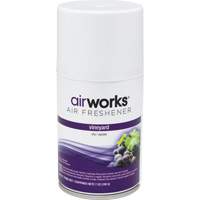 AirWorks<sup>®</sup> Metered Air Fresheners, Vineyard, Aerosol Can JM612 | Southpoint Industrial Supply