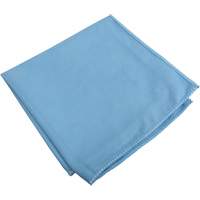 Specialty Glass & Mirror Suede Cloths, Microfibre, Blue Southpoint Industrial Supply