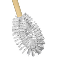 HD Toilet Brush with Wire Centre, 20" L, Polypropylene Bristles, Yellow Southpoint Industrial Supply