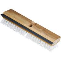 Utility Scrub Brush & Squeegee, 11" L, Polypropylene Bristles, White Southpoint Industrial Supply