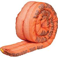 Barri&egrave;re de pollution absorbante double pour produits p&eacute;troliers, Huile seulement, 10' lo x 4" la, Absorption 36,8 gal Southpoint Industrial Supply
