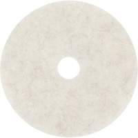 Tampon de m&eacute;lange naturel, 17", Brunissage, Blanc Southpoint Industrial Supply
