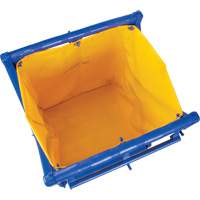 Laundry Cart, Plastic, 25-3/8" W x 25" D x 38-1/2" H, 33 lbs. Capacity JN503 | Southpoint Industrial Supply