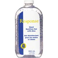 Response&reg; Hand Sanitizer Gel with Aloe, 950 ml, Refill, 70% Alcohol Southpoint Industrial Supply
