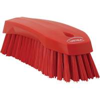 Grande brosse &agrave; main oblique, Soies Ferme, Longueur de 8", Rouge Southpoint Industrial Supply