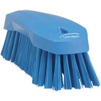 Grande brosse &agrave; main oblique, Soies Ferme, Longueur de 8", Bleu Southpoint Industrial Supply