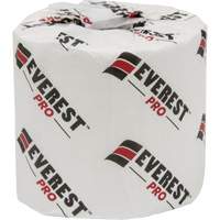 Everest Pro Toilet Paper, 1 Ply, 1000 Sheets/Roll, 250' Length, White Southpoint Industrial Supply