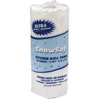 Essuie-tout pour cuisines de premi&egrave;re qualit&eacute; Snow Soft, 2 Pli, 70 Feuilles/rouleau, 8" la, 11" lo Southpoint Industrial Supply