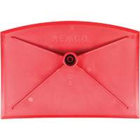 Food Hoe Head, Red, 8" W x 11-1/4" L Southpoint Industrial Supply