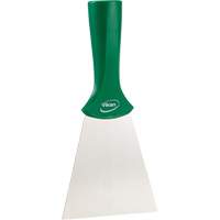 Handle-Mounted Stainless Steel Scraper, Green, 4" W x 8" L Southpoint Industrial Supply
