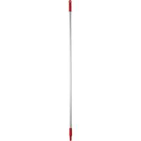 Basic Handle, Broom/Scraper/Squeegee, Red, Standard, 57" L Southpoint Industrial Supply