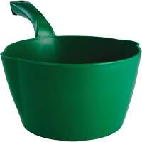 Round Bowl Scoop, Plastic, Green, 64 oz. Southpoint Industrial Supply