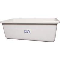 Transport Storage Tub, Plastic, White JP082 | Southpoint Industrial Supply
