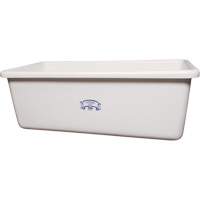 Transport Storage Tub, Plastic, White JP087 | Southpoint Industrial Supply
