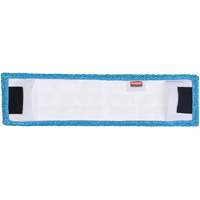 Adaptable Flat Mop Pad, Finishing, Microfibre, 5-1/2" x 19-1/2" JP133 | Southpoint Industrial Supply