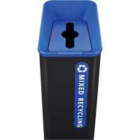 Sustain Mixed Recycling Container, Bulk, Plastic, 15 US gal. Southpoint Industrial Supply