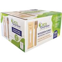 Individually Wrapped Wooden Forks Southpoint Industrial Supply
