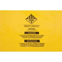 Doublures pour d&eacute;chets dangereux, Amiante, 40" lo x 35" la, 3 mils Southpoint Industrial Supply