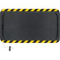 Hog Heaven Electrically Conductive Mat, 3' W x 5' L, 5/8" Thickness, Black/Yellow, Nitrile Southpoint Industrial Supply
