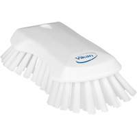 Hand Brush, Extra Stiff Bristles, 9-1/10" Long, White JQ128 | Southpoint Industrial Supply