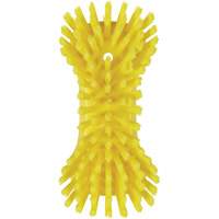 Hand Brush, Extra Stiff Bristles, 9-1/10" Long, Yellow JQ129 | Southpoint Industrial Supply