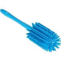 Medium Brush with Handle, Stiff Bristles, 17" Long, Blue JQ184 | Southpoint Industrial Supply