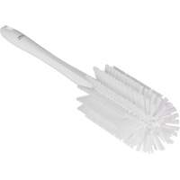Medium Brush with Handle, Stiff Bristles, 17" Long, White JQ186 | Southpoint Industrial Supply
