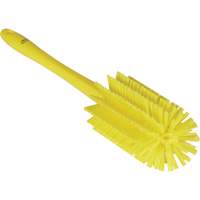 Medium Brush with Handle, Stiff Bristles, 17" Long, Yellow JQ187 | Southpoint Industrial Supply