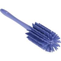 Medium Brush with Handle, Stiff Bristles, 17" Long, Purple JQ189 | Southpoint Industrial Supply
