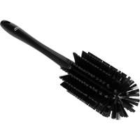 Medium Brush with Handle, Stiff Bristles, 17" Long, Black JQ190 | Southpoint Industrial Supply
